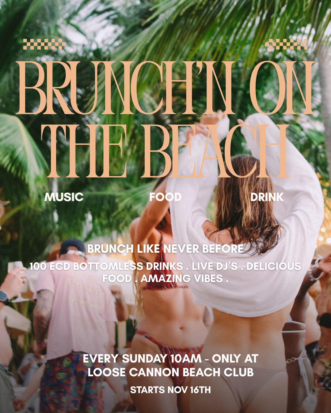 BRUNCH’N ON THE BEACH